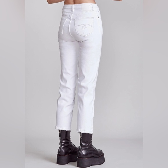 R13 Shelley Jeans bale white size 31 - Picture 1 of 12